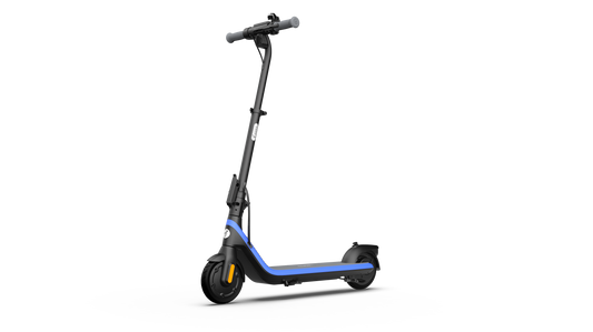 Trotineta electrica Ninebot eKickScooter C2 Pro, viteza maxima 16km/h,autonomie 11km,culoare albastru,putere motor 150W/260W