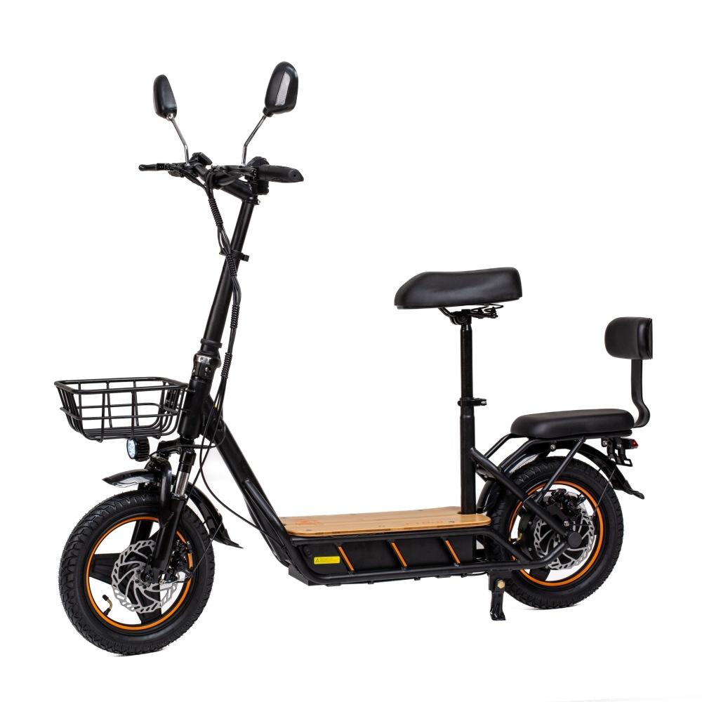 Trotinetă tip bicicletă electrică originala KuKirin (Kugoo Kirin) C1 Pro, Motor 500W, Baterie 48V 15/25Ah, Autonomie 100km